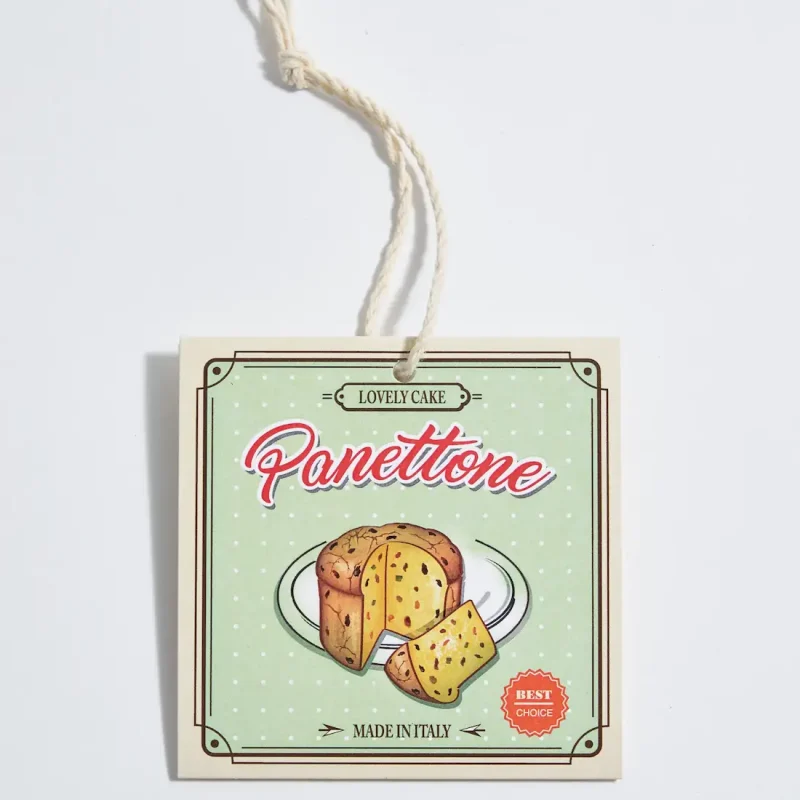 Cartellino a tre ante piegato