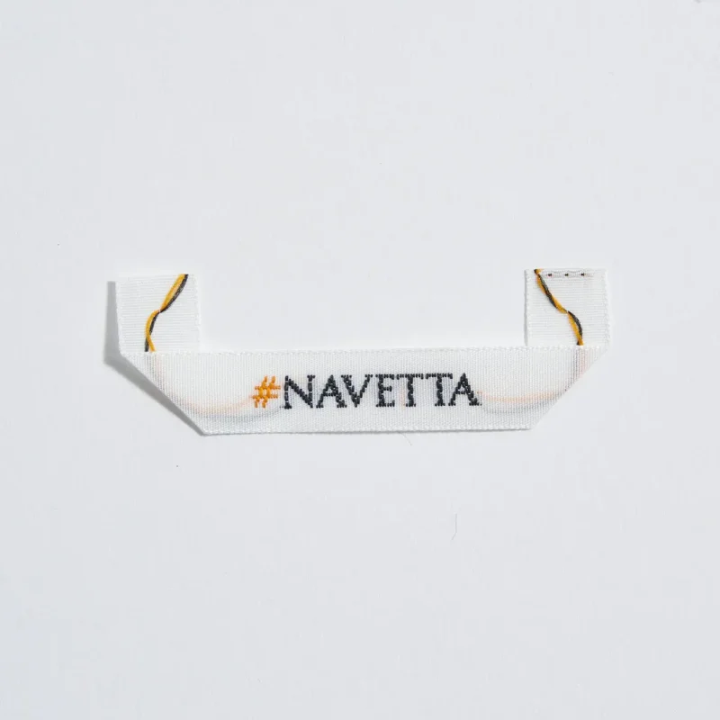 Etichetta con piega di mitria