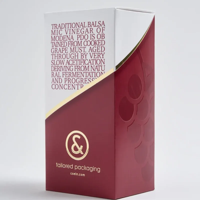 Scatola con riserva lucida